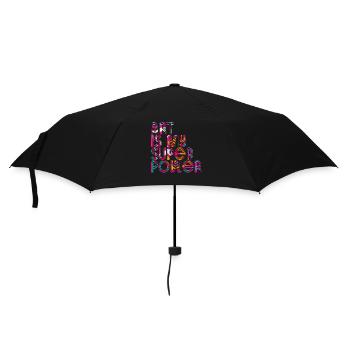 Art Is My Superpower - Umbrella (small) - black - Front