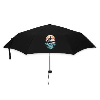 Chihuahua | SUP Stand Up Paddling Surf Fille Eau - Parapluie standard - noir - Devant