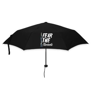 Klarinette - Regenschirm (klein) - Schwarz - Vorne