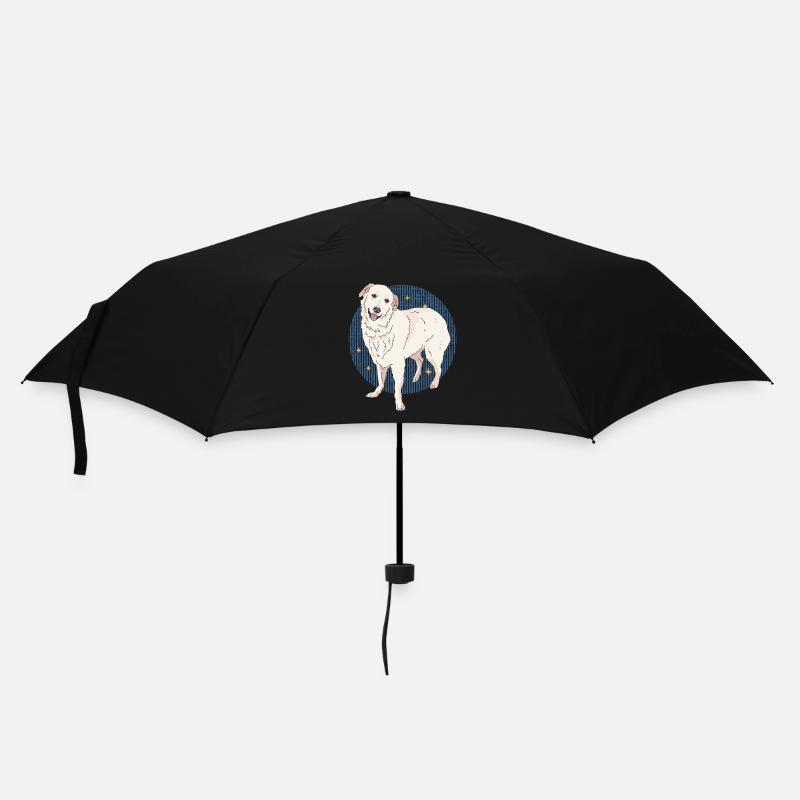 Pyrenäenberghund Hunde | Hundebesitzer Geschenk - Regenschirm (klein) - Schwarz