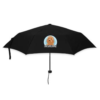 Cavapoo Dogs Cavoodle Dog Owner Gift - Umbrella (small) - black - Front