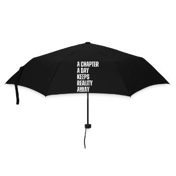 Un chapitre par jour - Lecture de l’enseignant - Parapluie standard - noir - Devant
