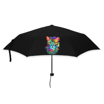 Artistic Chat - Umbrella (small) - black - Front