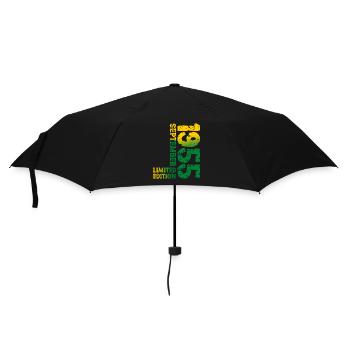 1955 Septembre Edition Limitée 68th Birthday Deco - Parapluie standard - noir - Devant