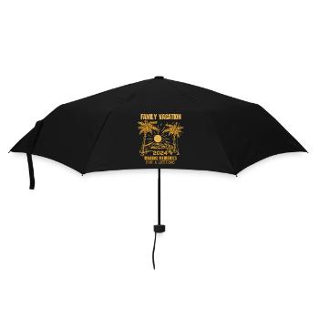 Vacances en famille 2024 Souvenirs - Parapluie standard - noir - Devant