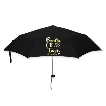 Berlin Girls Tour - Umbrella (small) - black - Front