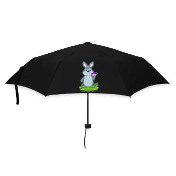 Rabbit hand fan - Umbrella (small) - black - Front