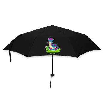 Lunettes serpent - Parapluie standard - noir - Devant
