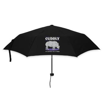 Rhinoceros Rhinoceros Rhinos Gift - Umbrella (small) - black - Front