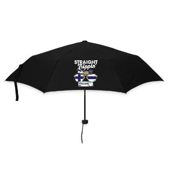 Straight Trippin' Finland Vacation Tour Travel - Parapluie standard - noir - Devant