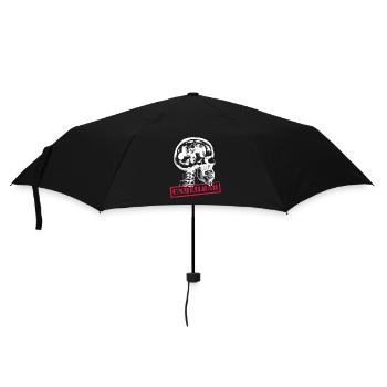 Der Arzt sagt es ist unheilbar - Traktor - Regenschirm (klein) - Schwarz - Vorne