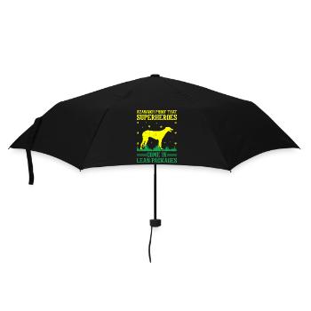Azawakh Hundebesitzer Arabischer Windhund Tuareg Sloughi - Regenschirm (klein) - Schwarz - Vorne