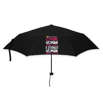Feminist A Strong Woman Stands Up - Umbrella (small) - black - Front