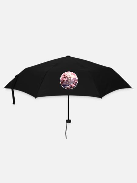 Cerisier en fleurs - Parapluie standard - noir