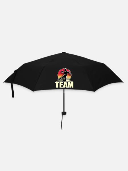 Handball de l’équipe Handballeur - Parapluie standard - noir