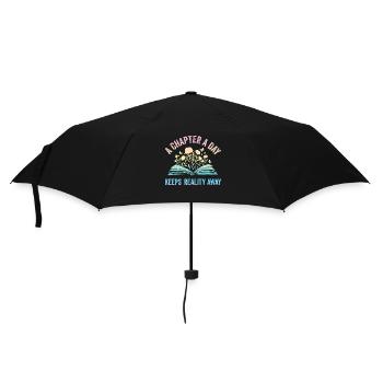 One chapter per day - Teacher reading - Umbrella (small) - black - Front