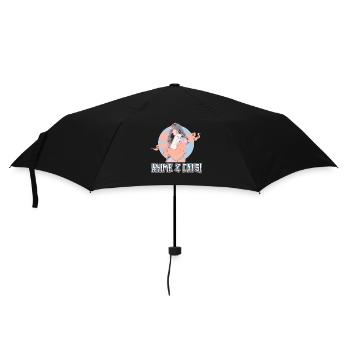 Anime et chats Kawaii Girl Anime - Parapluie standard - noir - Devant