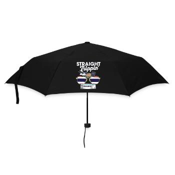 Straight Trippin' Thailand Vacation Tour Travel - Umbrella (small) - black - Front