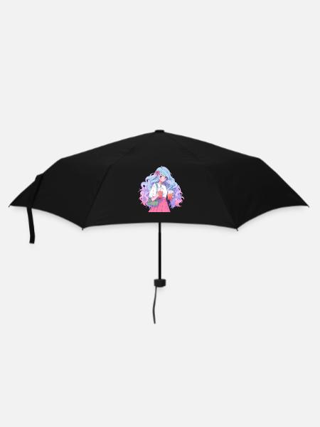 Anime et Boba Bubble Tea - Parapluie standard - noir
