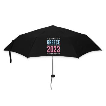 Greece 2023 - Umbrella (small) - black - Front