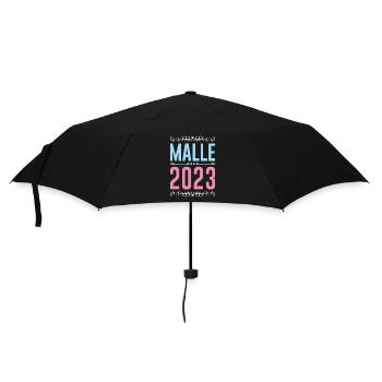 Malle 2023 - Parapluie standard - noir - Devant
