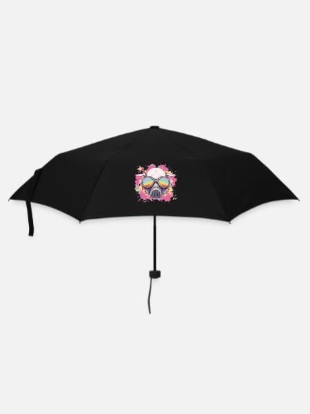 Pig Sunglasses Pig Pig Pig Pig Pig Pig - Umbrella (small) - black