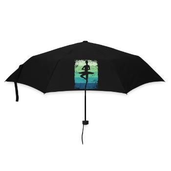 Ballet Dancer Vintage Woman Ballerina - Umbrella (small) - black - Front