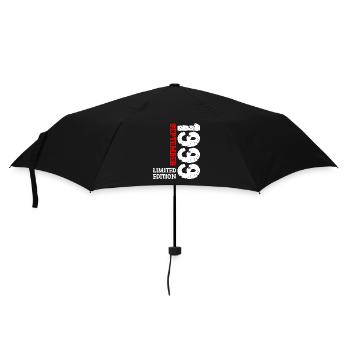 1999 September Limited Edition 24th Birthday Decoration - Umbrella (small) - black - Front