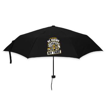 Rather Be Riding My Trike Trikebike Tricycle - Umbrella (small) - black - Front