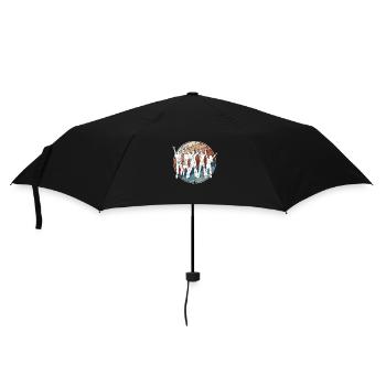 Dancing Retro - Umbrella (small) - black - Front