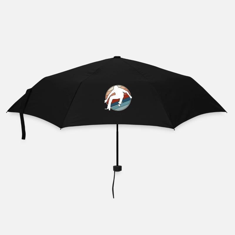 Skating Retro - Umbrella (small) - black