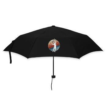 Tennis Rétro - Parapluie standard - noir - Devant