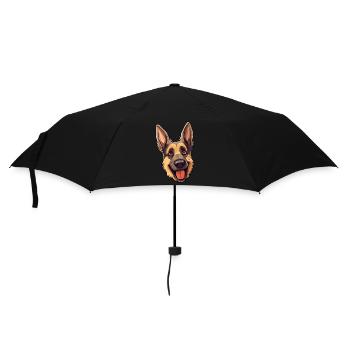 Juste une fille qui aime le berger allemand pour - Parapluie standard - noir - Devant