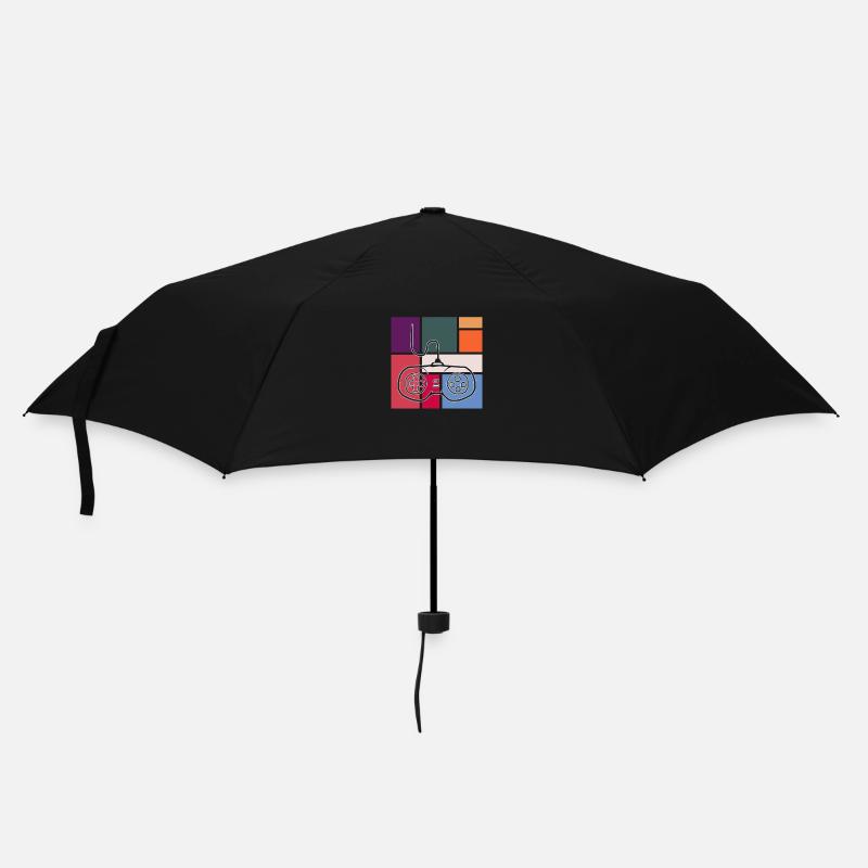 Gaming - Regenschirm (klein) - Schwarz