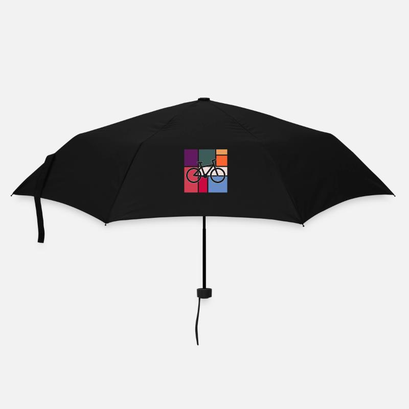 Fahrrad - Regenschirm (klein) - Schwarz