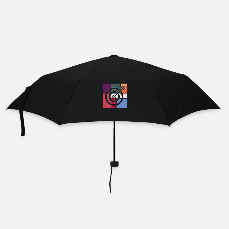Darts - Regenschirm (klein) - Schwarz