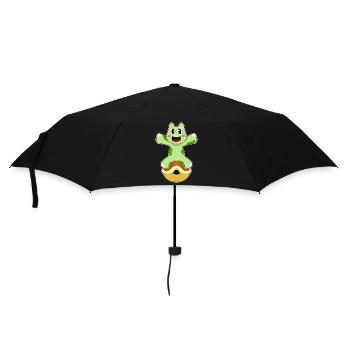 Turtle without shell - Umbrella (small) - black - Front