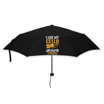 Cello Cellist - Umbrella (small) - black - Front