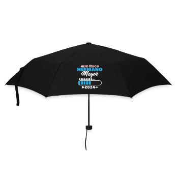 Einzelkind Big Brother 2024 - Regenschirm (klein) - Schwarz - Vorne