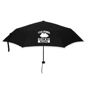 Votre avis n’était pas dans la recette Chef Chef - Parapluie standard - noir - Devant