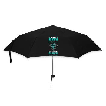 Plombier cadeau d’anniversaire - Parapluie standard - noir - Devant