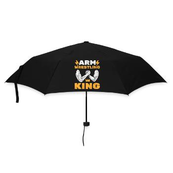 Arm Wrestling King Arm Wrestler - Umbrella (small) - black - Front