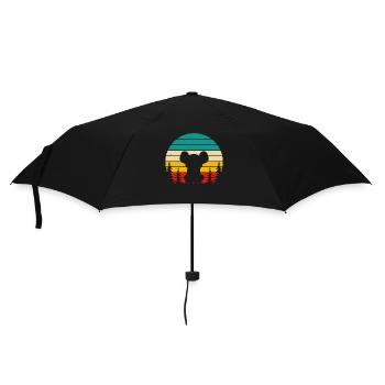 Koala - Regenschirm (klein) - Schwarz - Vorne