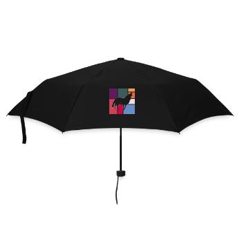 Wolf - Umbrella (small) - black - Front