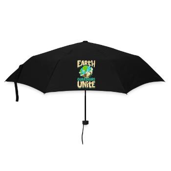 Changement climatique Environnement Jour de la Terre Planète - Parapluie standard - noir - Devant