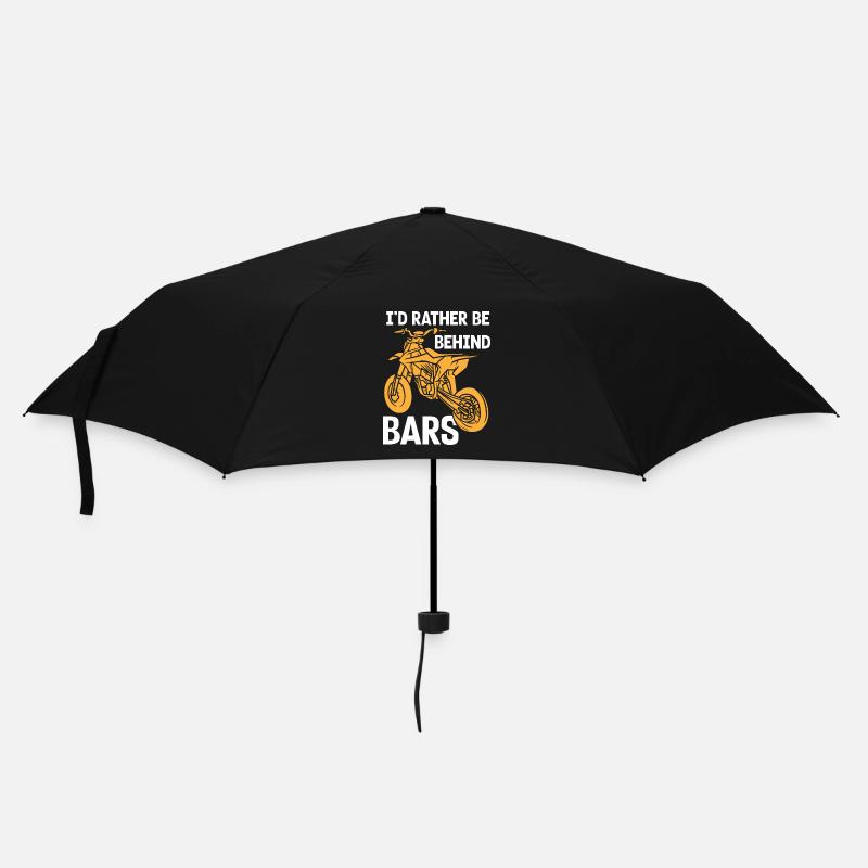 Behind Bars - Regenschirm (klein) - Schwarz