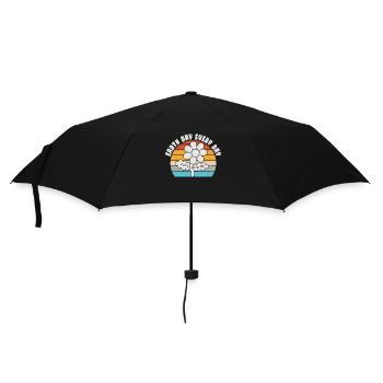 Earth Day Everyday Environmental Awareness - Umbrella (small) - black - Front
