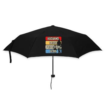 Dad Father Father's Day - Umbrella (small) - black - Front