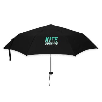 Kite surfing - Umbrella (small) - black - Front