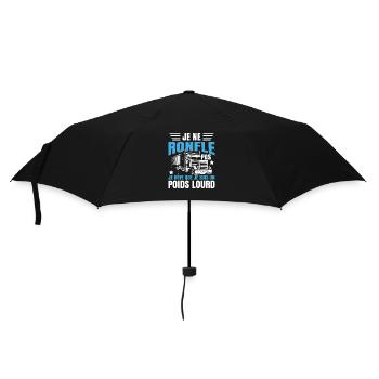 Fête Des Pères Conducteur De Camion - Parapluie standard - noir - Devant